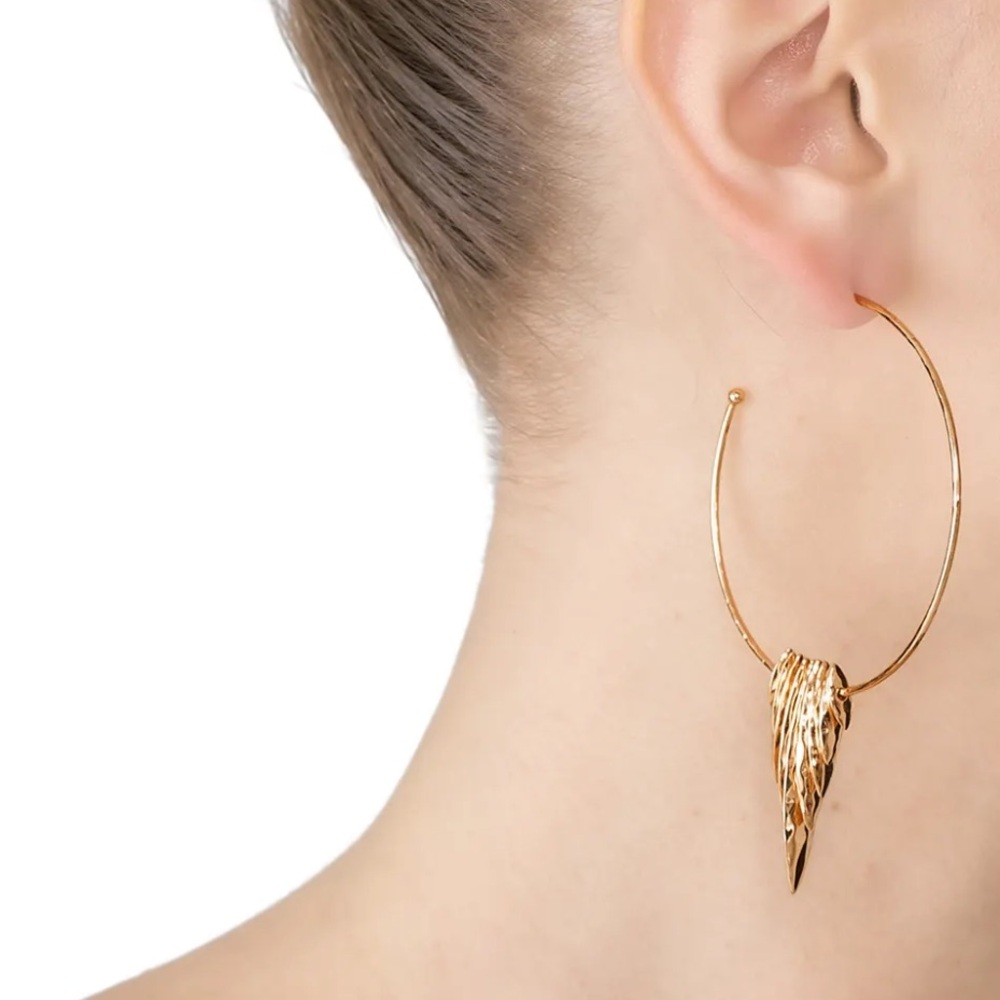 NWT Gorjana Nora fan earrings. - Picture 2 of 10
